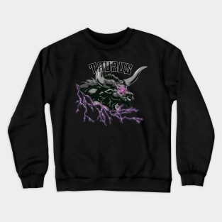 Lightning Taurus (pink) Crewneck Sweatshirt